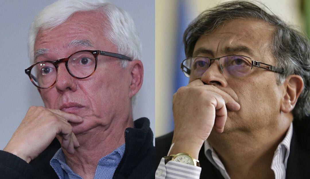 Jorge Robledo y Gustavo Petro