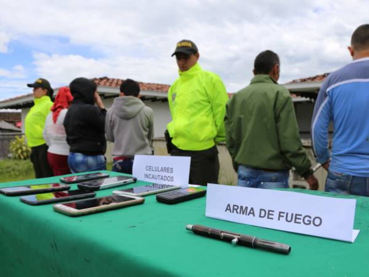 12 personas capturadas por el delito de trafico de estupefacientes