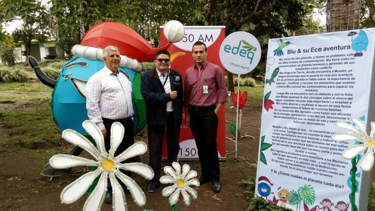 Parque de la Vida de Armenia iluminado en navidad