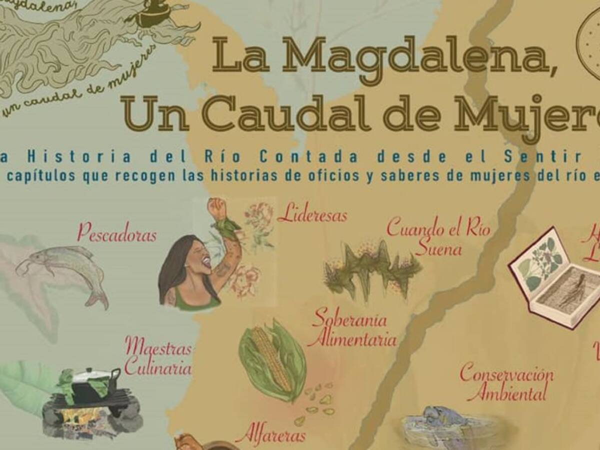 La Magdalena: La obra en homenaje al río Magdalena en la voz de las mujeres