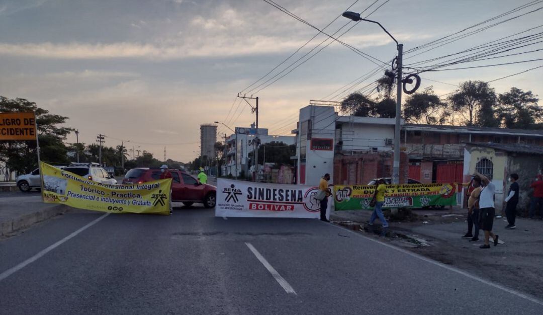 Los bloqueos hacen parte del paro nacional