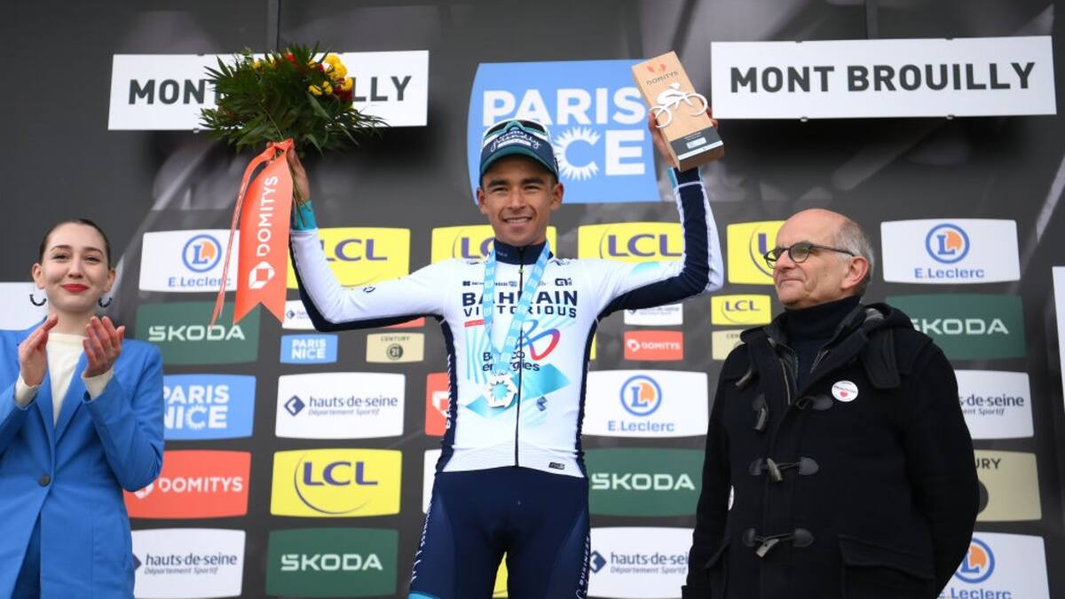Santiago Buitrago: “Ganar una carrera World Tour aquí en Francia es excepcional”