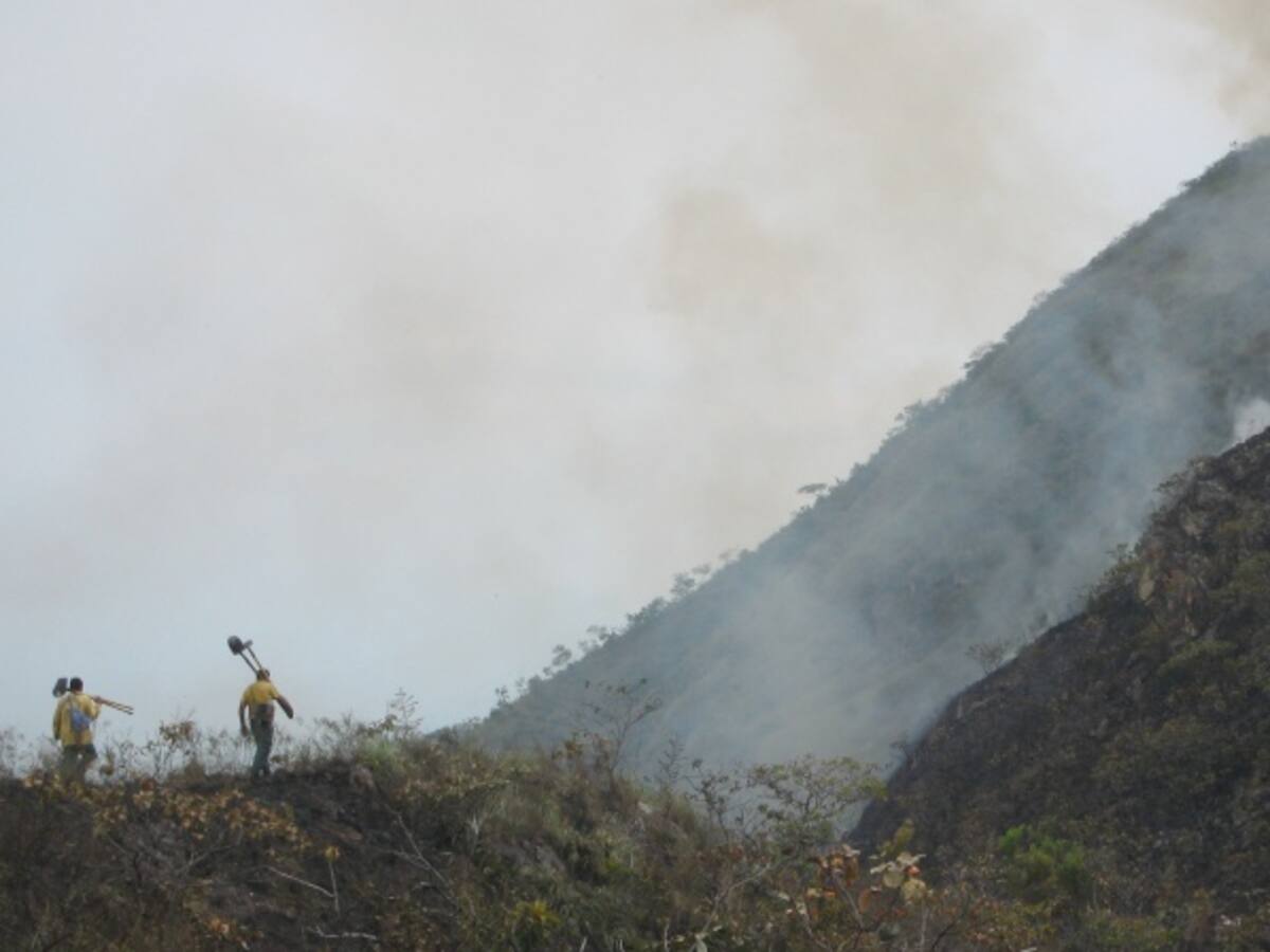 Hay 26 incendios activos en el país