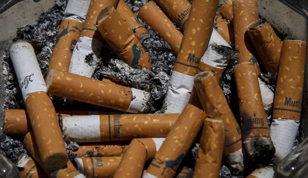 Colillas de cigarrillo