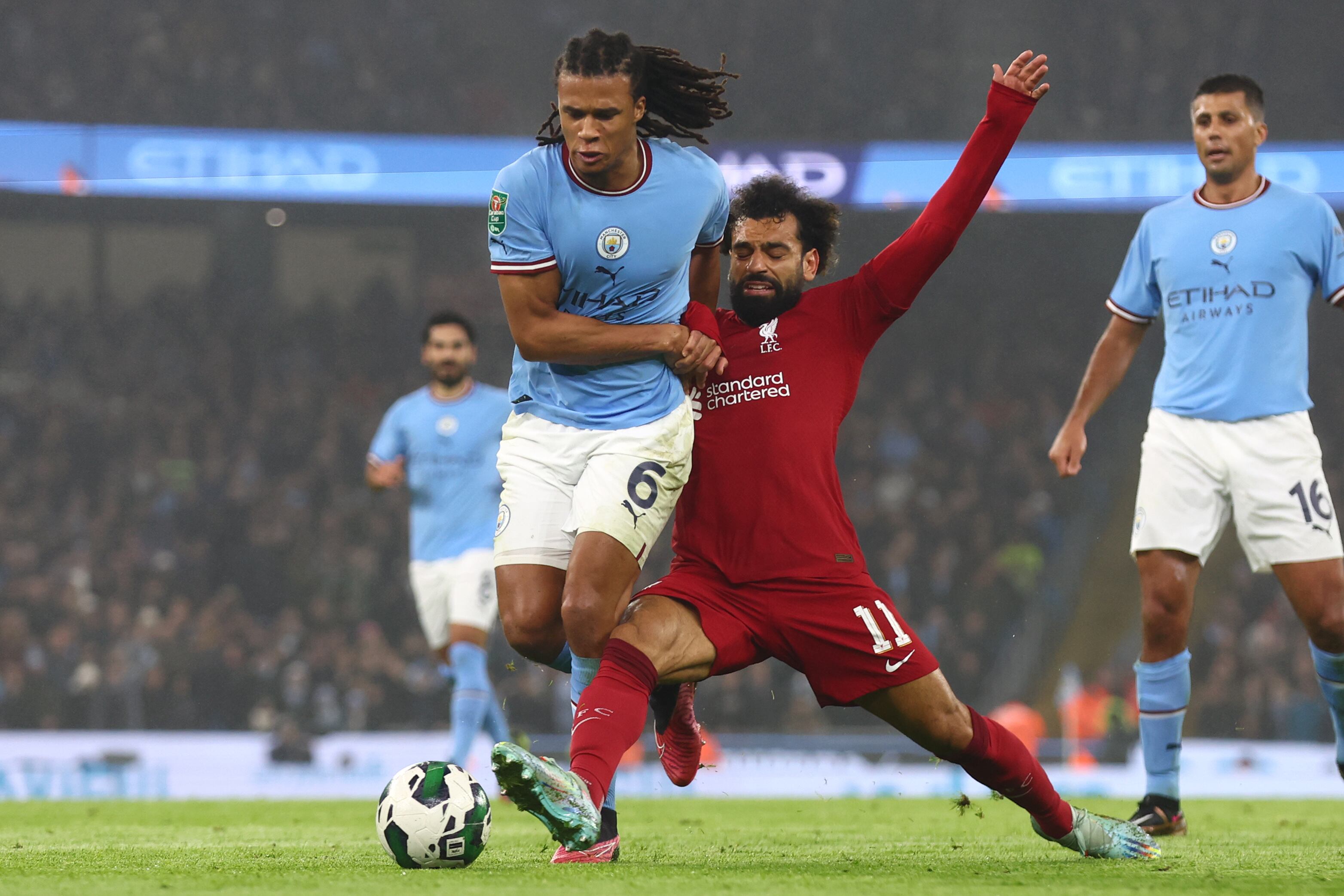 Manchester City avanzó a los cuartos de final de la Carabao Cup. (Photo by Chris Brunskill/Fantasista/Getty Images)