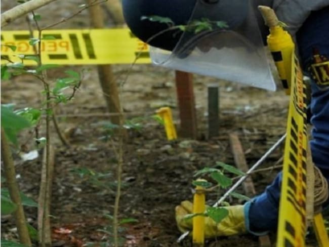 Este año, 119 municipios quedarán libres de minas antipersona