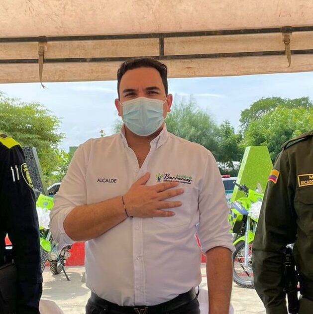 Tomada Twitter del alcalde de Barrancas