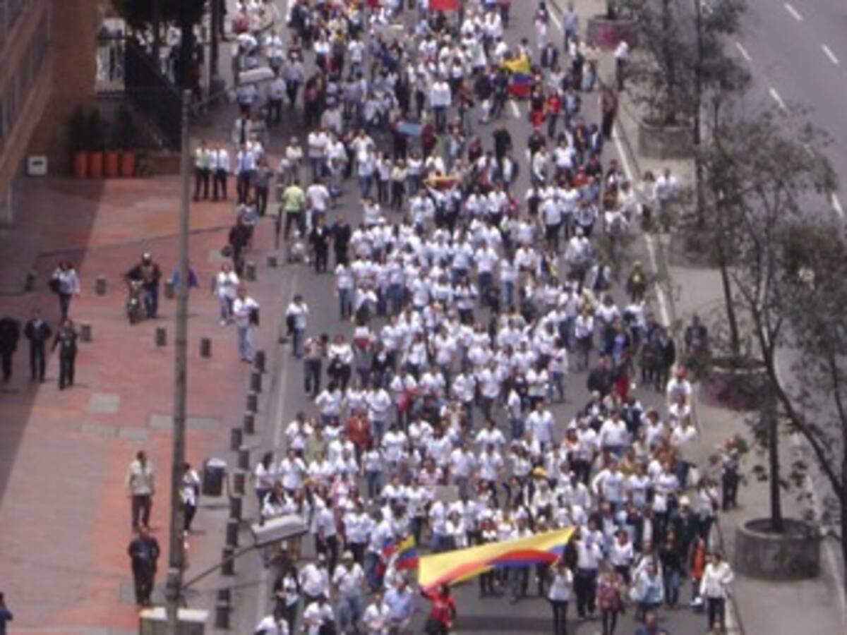 Casi 100 ciudades marcharon contra el Presidente Hugo Chávez