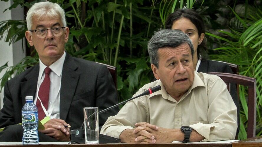 Pablo Beltrán pidió al nuevo gobierno que mantenga la mesa de diálogos con el Eln. Foto: Getty Images