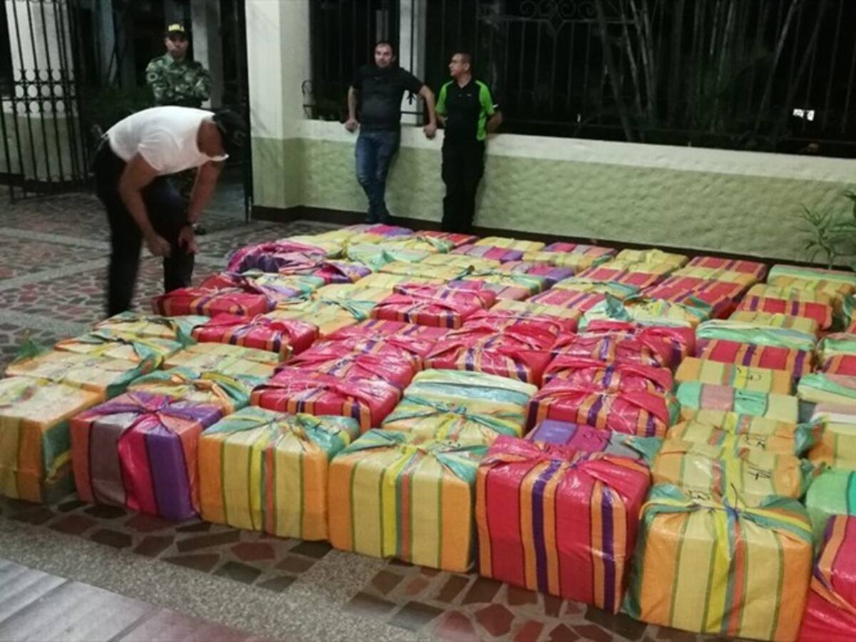 Incautan más de dos toneladas de marihuana en Corinto, Cauca