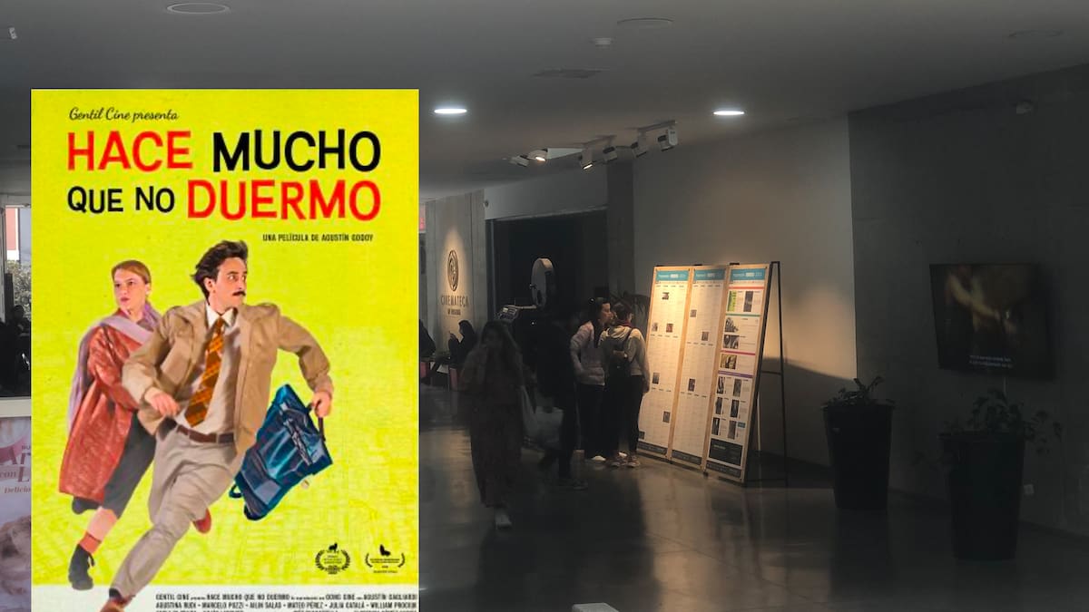 Agustín Gadoy director de la película "Hece mucho que no duermo"