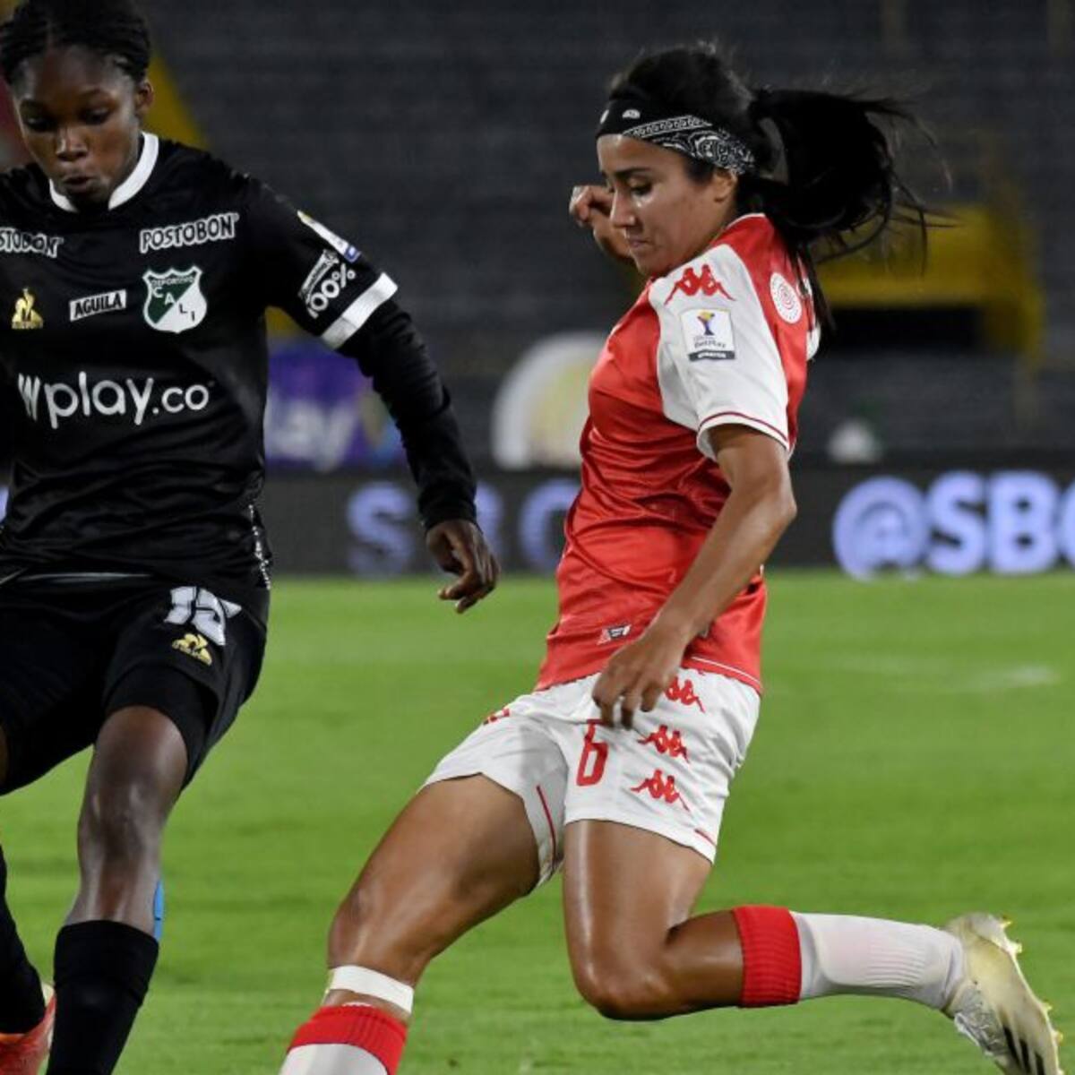 Cali celebra: Primer equipo que le marca cuatro goles a Santa Fe femenino