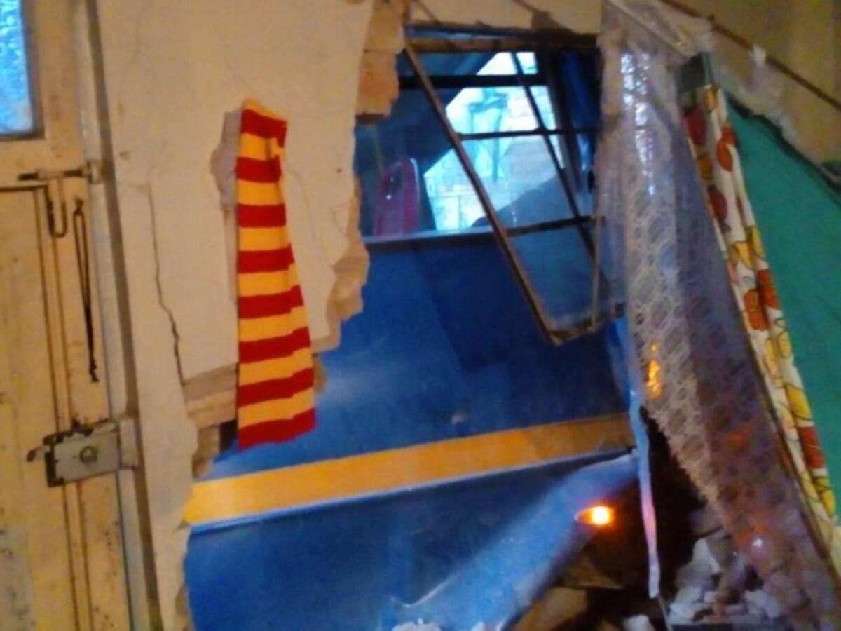 Bus del Sitp se metió a una casa en accidente en Bogotá