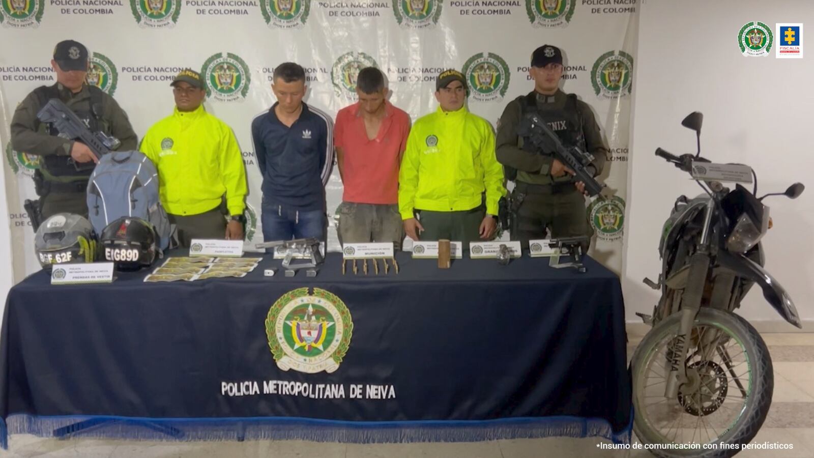 En ese sentido, un juez penal de conocimiento los condenó a 33 años de prisión.