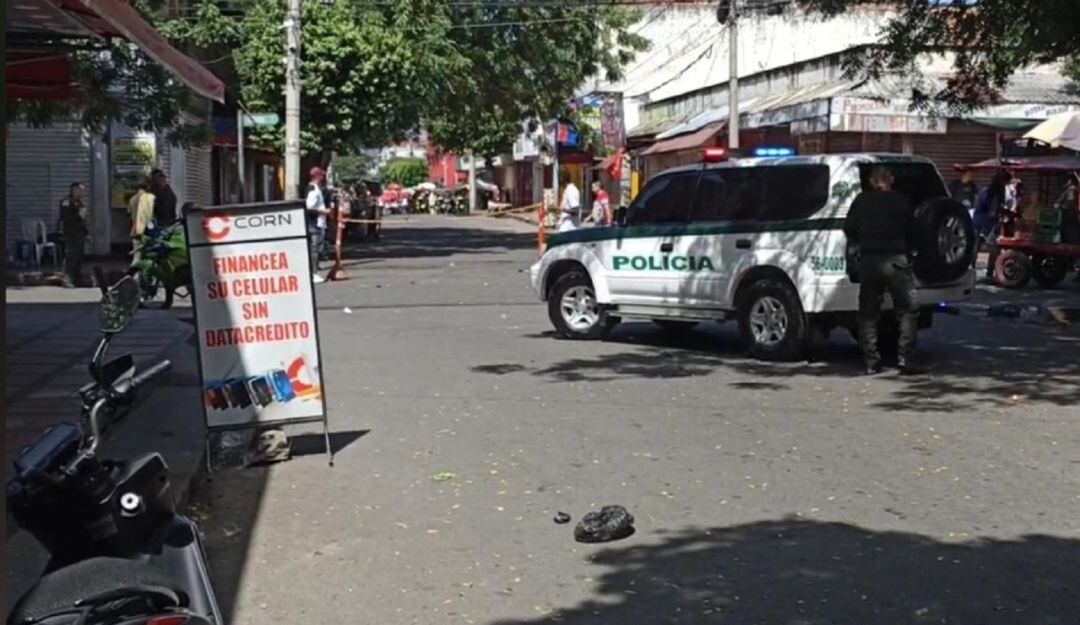 Balacera en el centro de Cúcuta dejó seis heridos y dos capturados