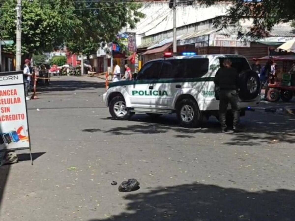 Balacera en el centro de Cúcuta dejó seis heridos y dos capturados