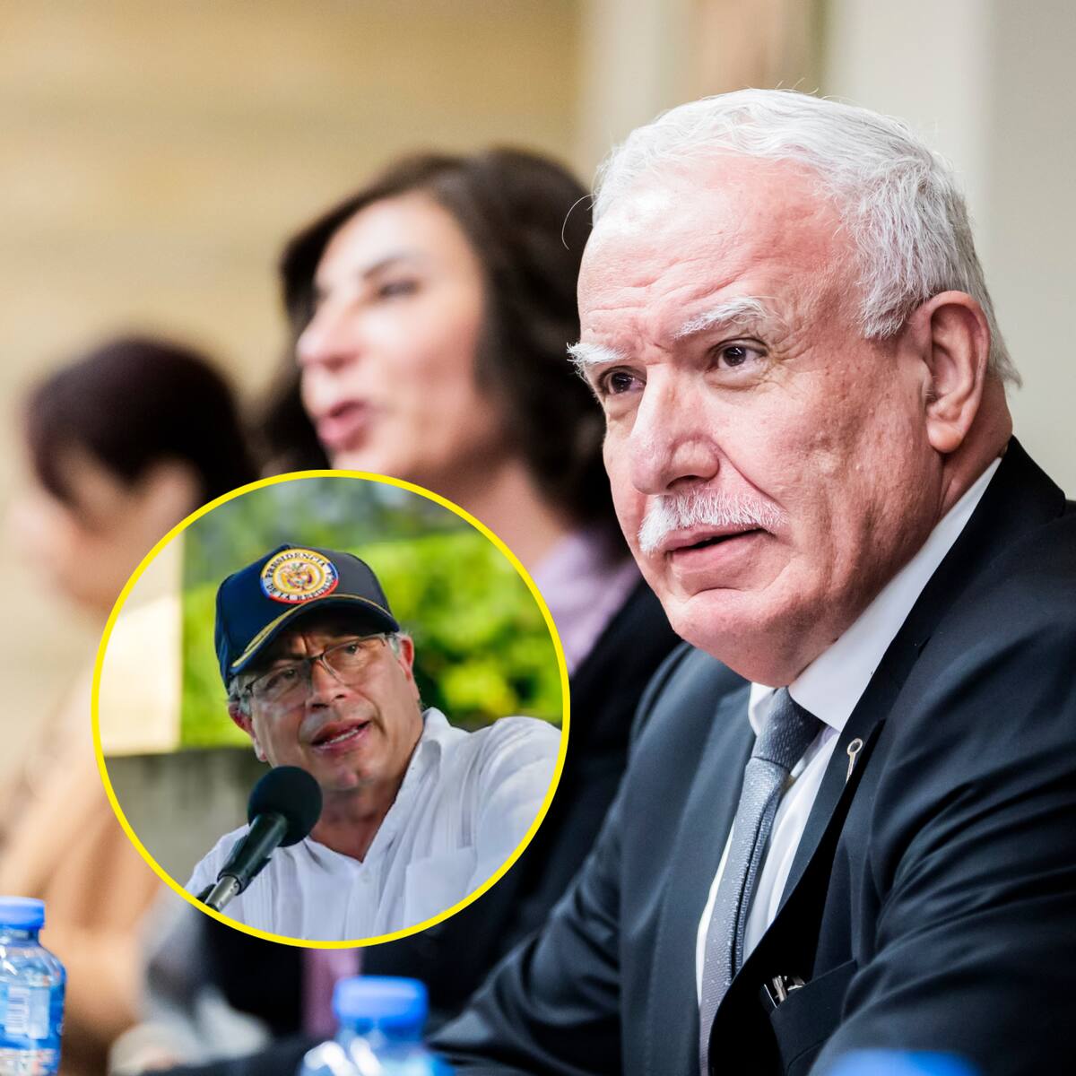 “Condecoraremos a Petro por su apoyo a la justicia internacional”: canciller de Palestina