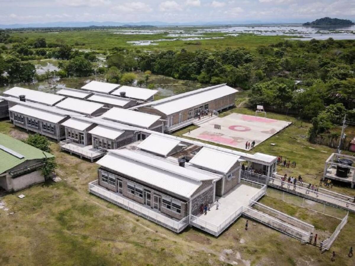 Entregaron dos colegios en Bolívar tras siete años como 'elefantes blancos'