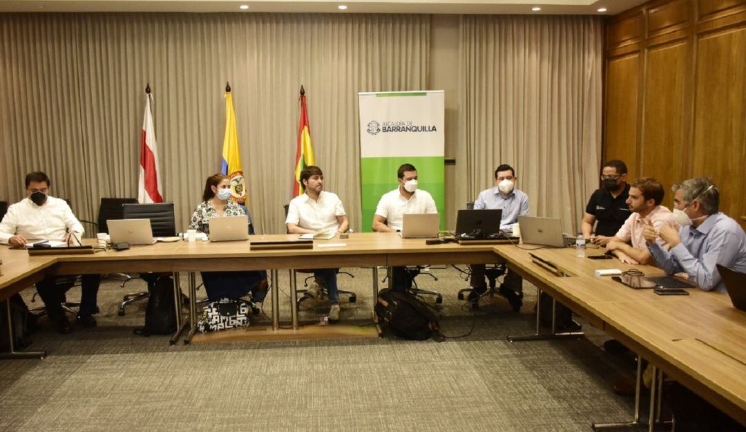 Reunión entre el Distrito y el DNP