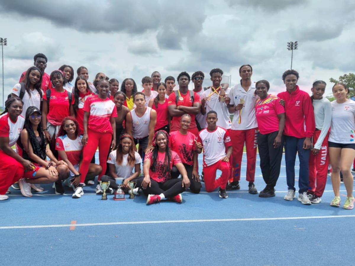 Valle del Cauca lideró el medallero del Campeonato Nacional Sub-23 de Atletismo