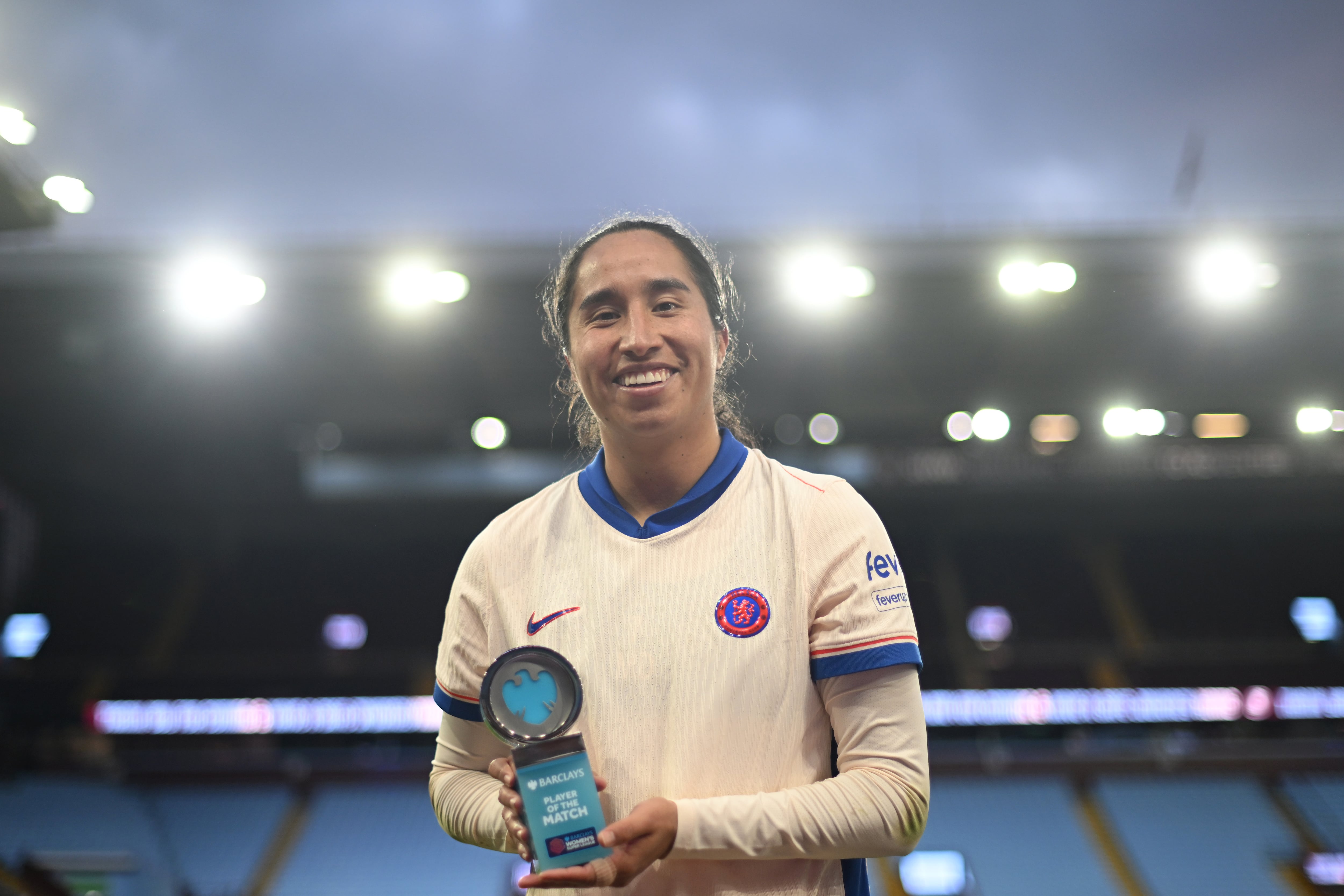 Mayra Ramirez con, Chelsea (Photo by Harriet Lander - Chelsea FC/Chelsea FC via Getty Images)