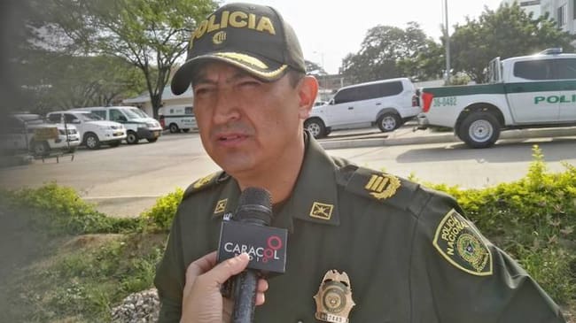 Coronel George Quintero comandante de la Policía de Norte de Santander
