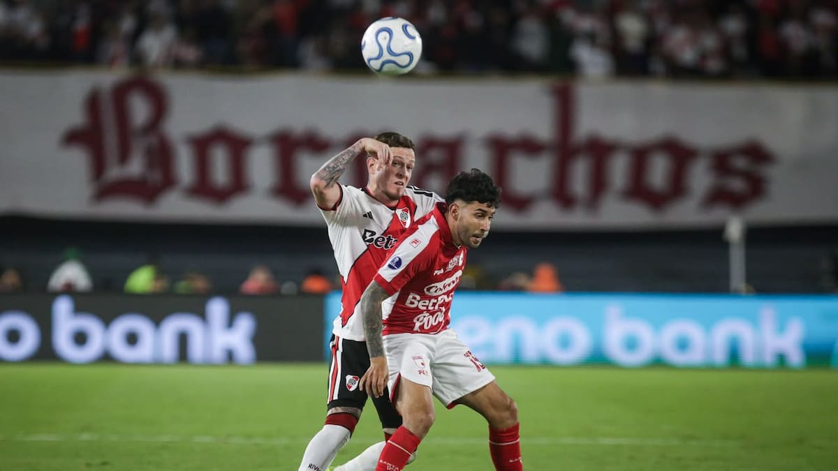 Santa Fe no logra pasar del empate con River Plate en Copa Sudamericana: resumen del partido