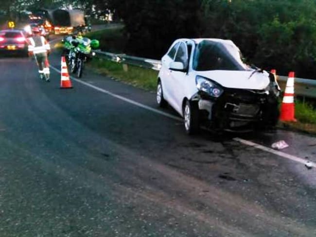 Policía de carreteras de Bolívar murió en un accidente de transito