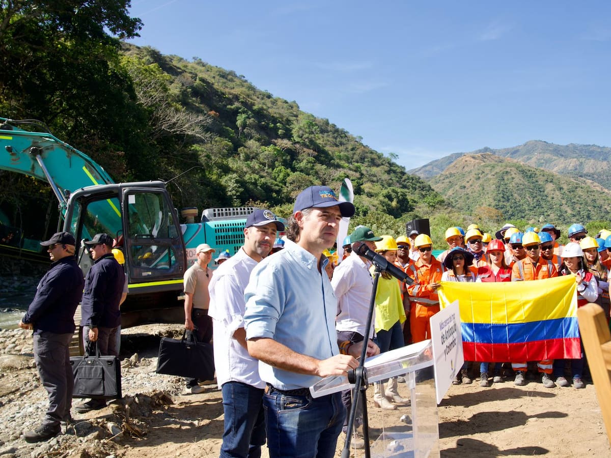 Con una inversión de 150 mil millones de pesos, arrancaron las obras del Tramo 2 de la vía al mar