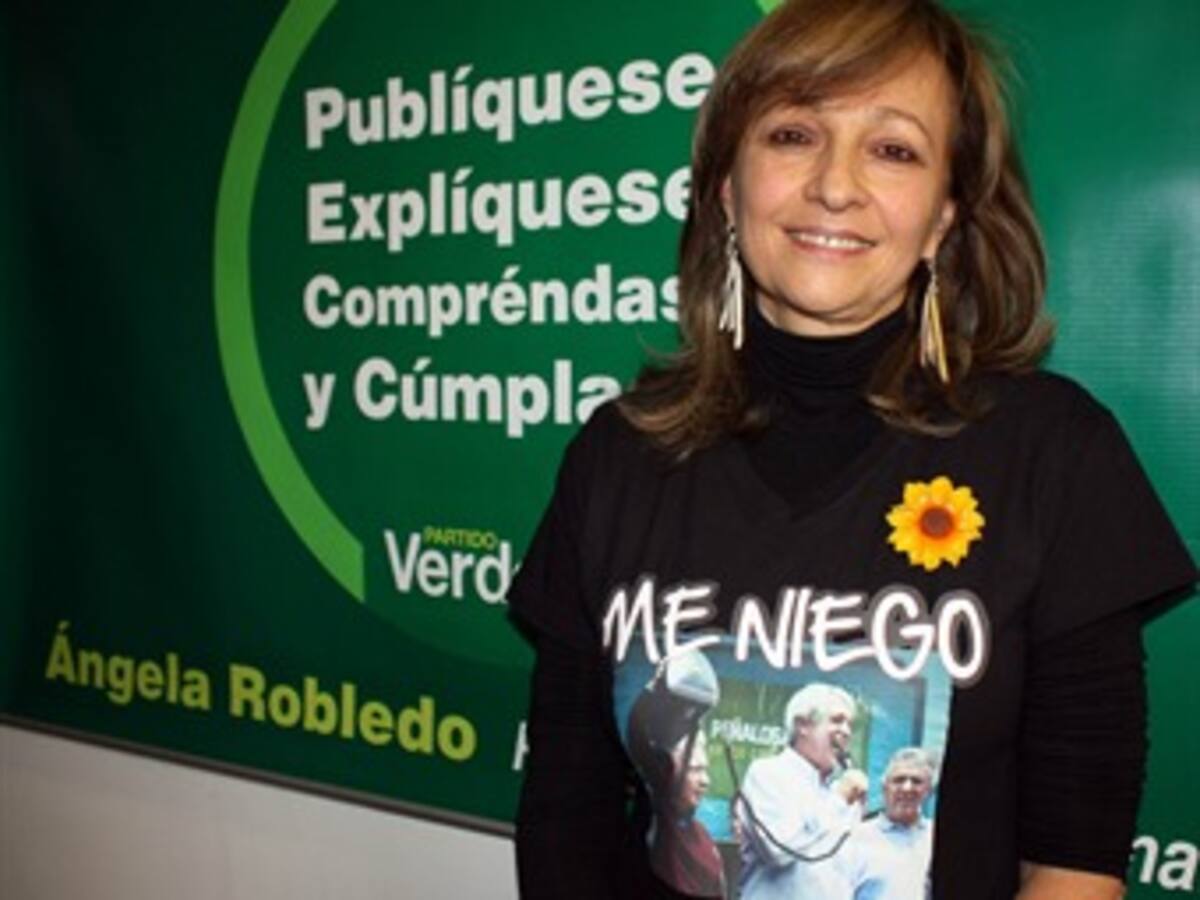Discurso de Santos es optimista pero mentiroso: Ángela María Robledo
