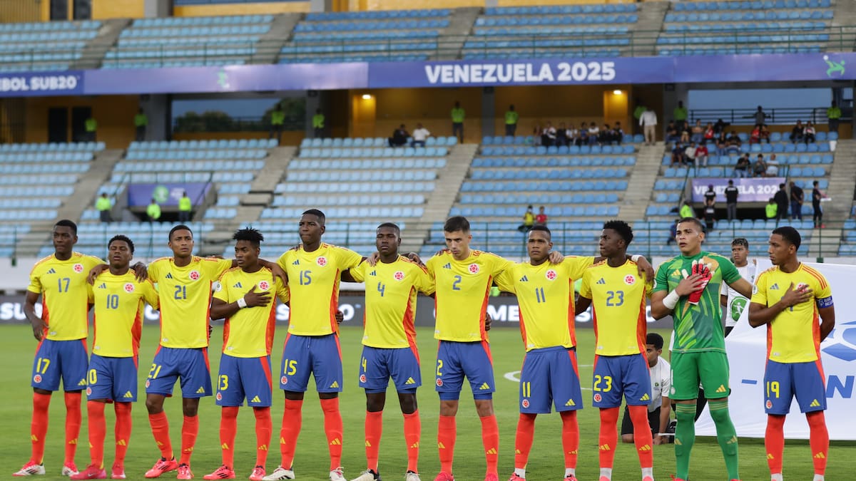 Colombia sufre dura baja en el Sudamericano Sub-20: anuncio oficial