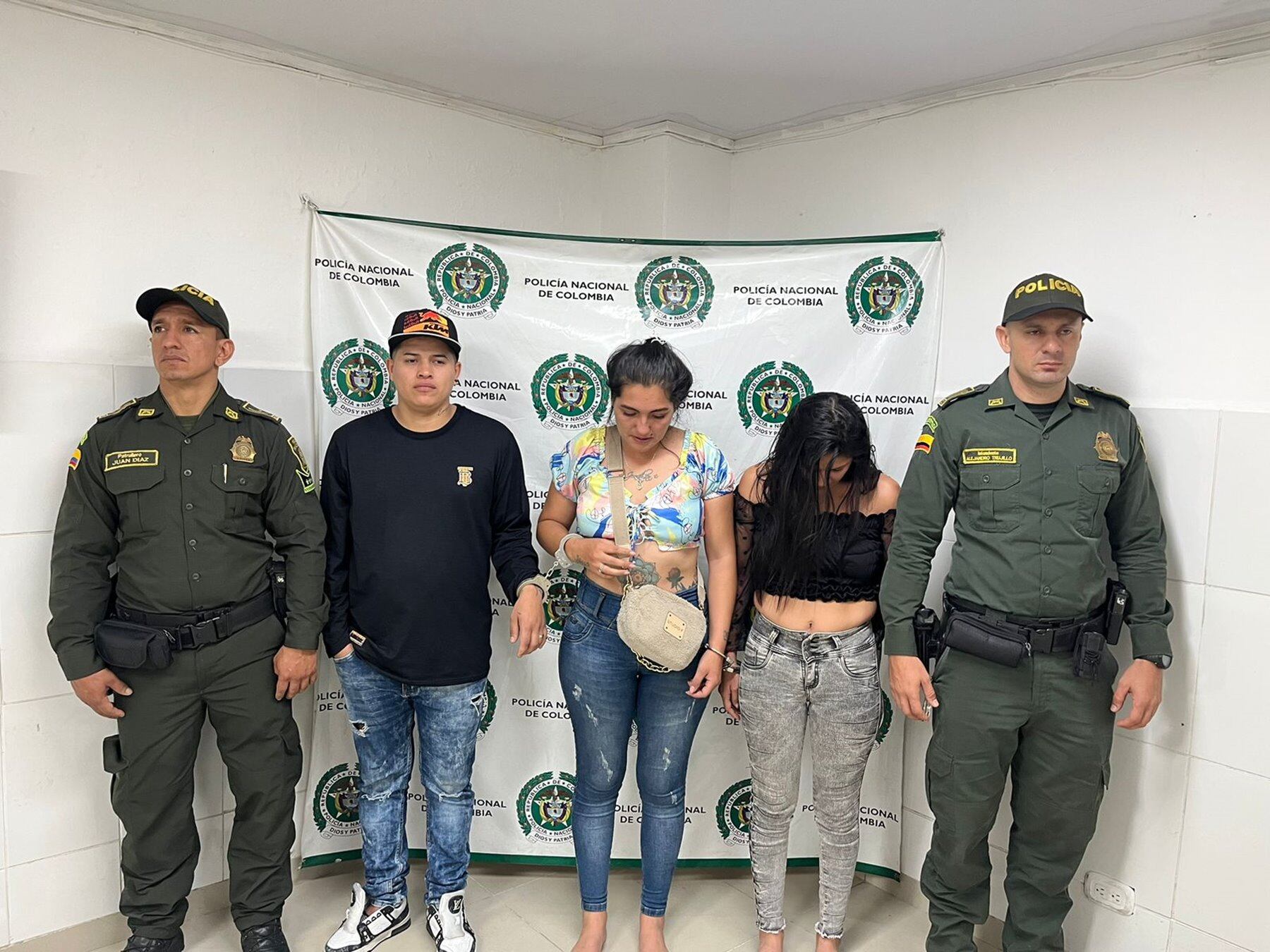 Capturados por robo de un vehículo en Ibagué