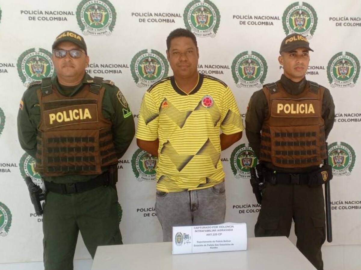 Capturan a hombre en San Estanislao Kostka por violencia intrafamiliar agravada