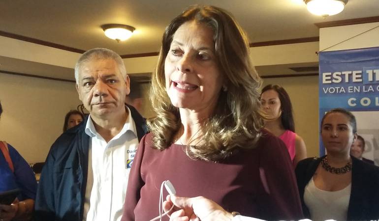 Precandidata presidencial, Martha Lucía Ramírez