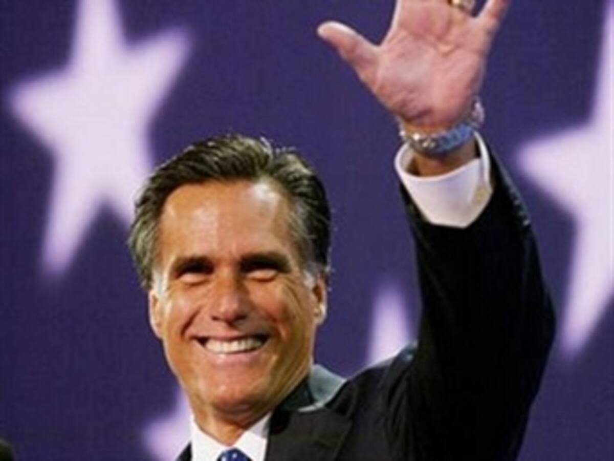 Romney promete "restaurar" el espíritu de EEUU