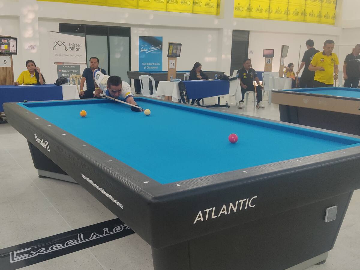 Feria de Manizales: torneo de Billar en fase de eliminatorias