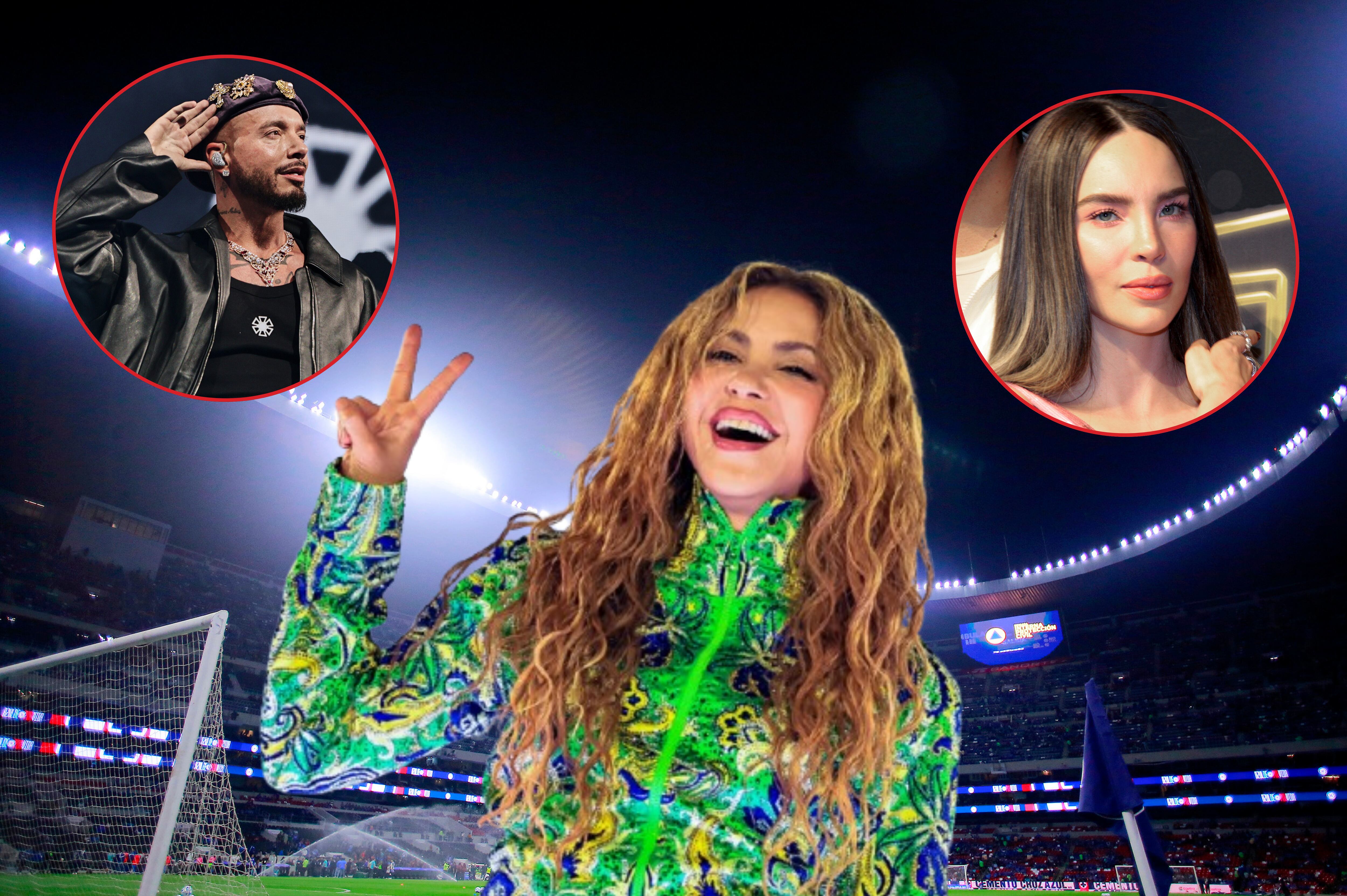 Imagen de referencia. Estadio en México - Belinda - Shakira - J Balvin: Getty Images.