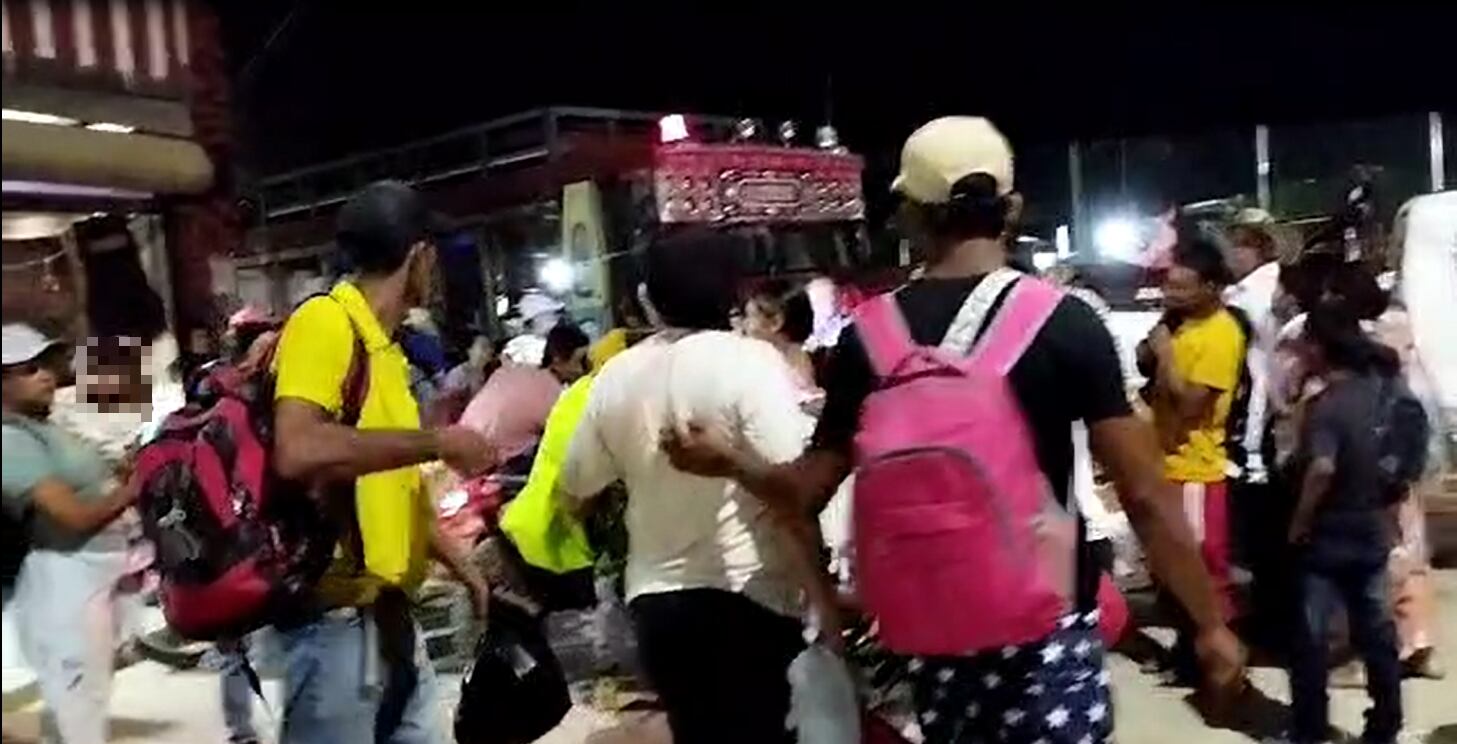 Desplazados Segovia. captura video cortesía