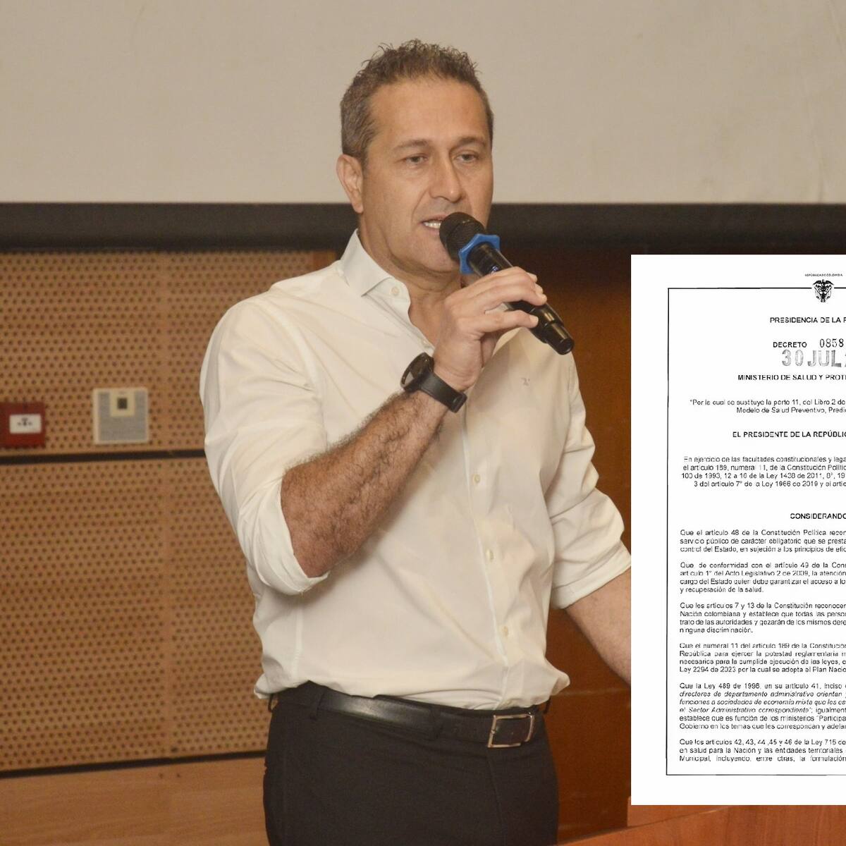 ¿Qué dijo el secretario de salud del Quindío sobre decreto del nuevo modelo en salud del gobierno?