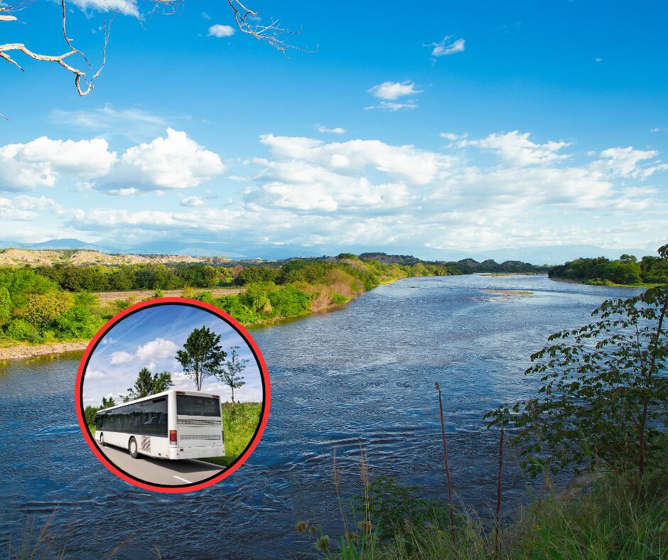 Cuenca el Río Magdalena y Bus (Getty Images)