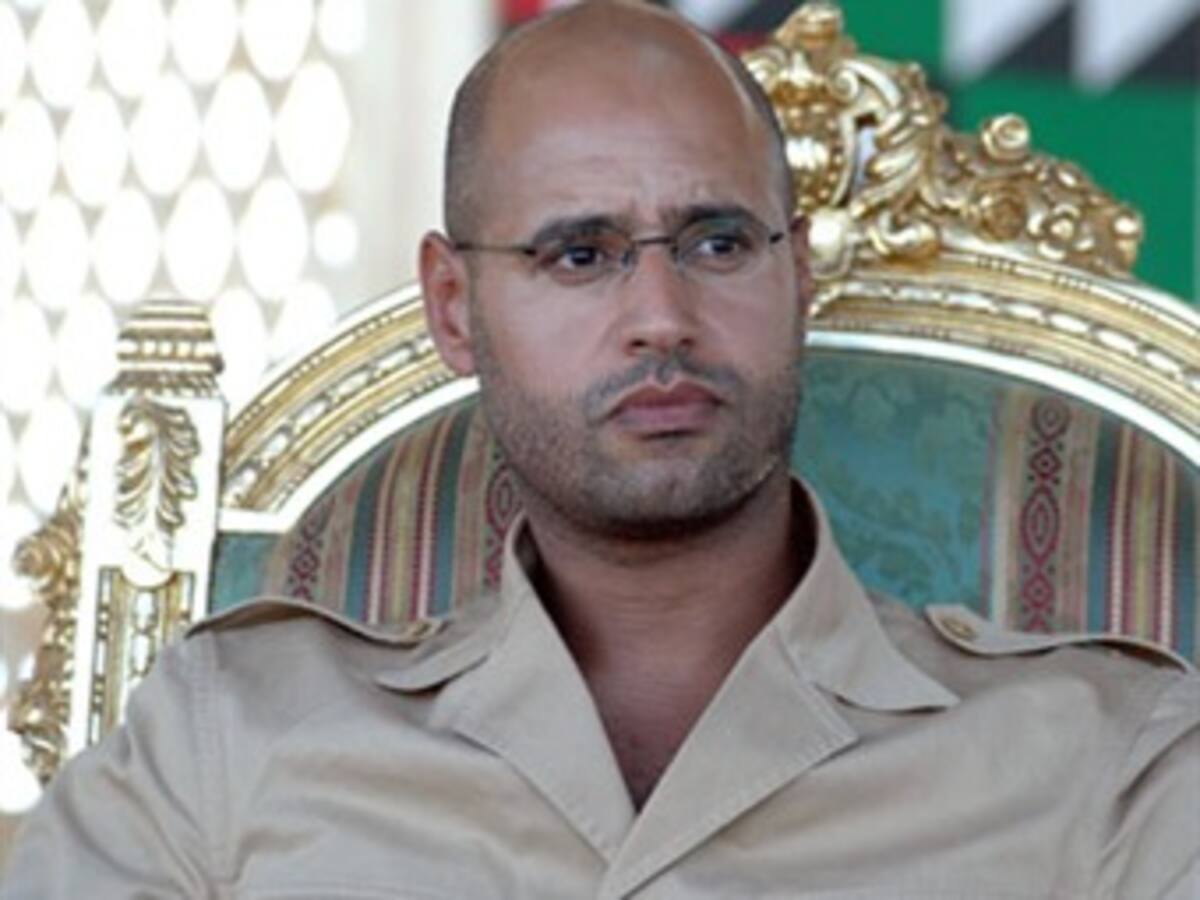 La fiscalía de la CPI mantiene contactos indirectos con el hijo de Gadafi