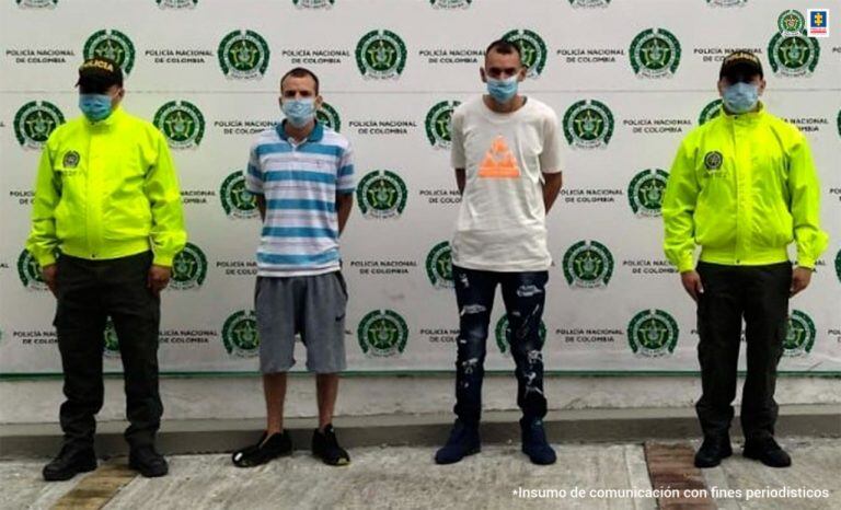 Las capturas se materializaron en Ibagué