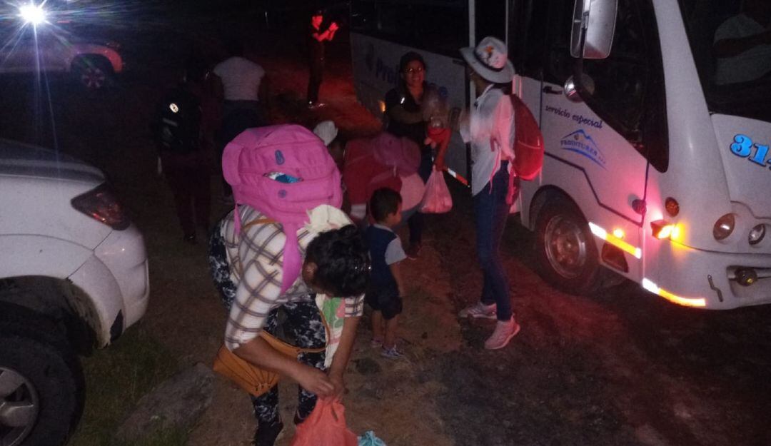 Excombatientes ETCR Yarí llegaron al Doncello, Caquetá.