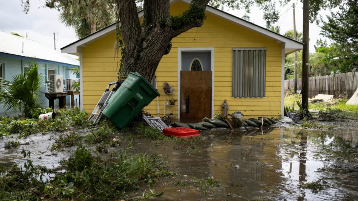 ¿Cómo vivieron el paso del huracán Idalia en Perry, Florida?