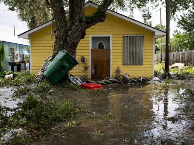 ¿Cómo vivieron el paso del huracán Idalia en Perry, Florida?