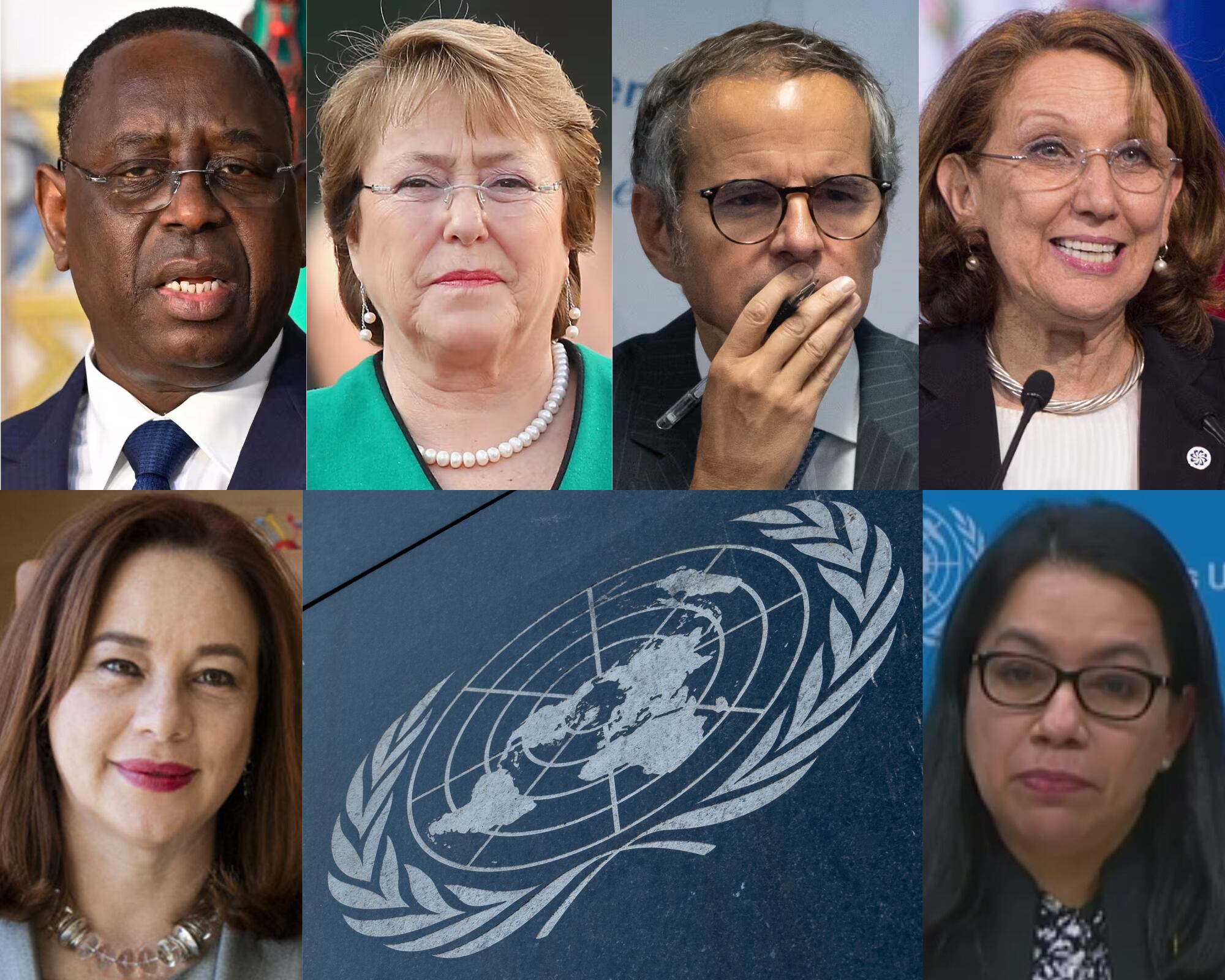 Los candidatos a sucesor de Antonio Guterres explicaron ante la ONU sus planes de agenda y prioridades de ser electos como próximo Secretario General. 
(Foto:   Caracol Radio / Getty / Cortesía)