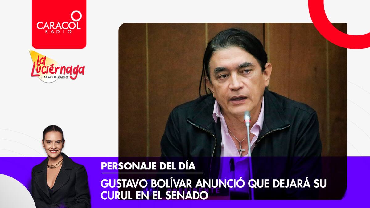 El anuncio de Gustavo Bolívar de renunciar a su curul en el Congreso