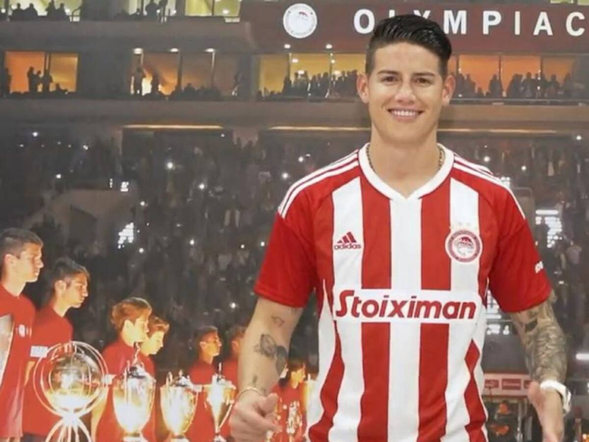 James Rodríguez recibe su primera convocatoria con el Olympiacos