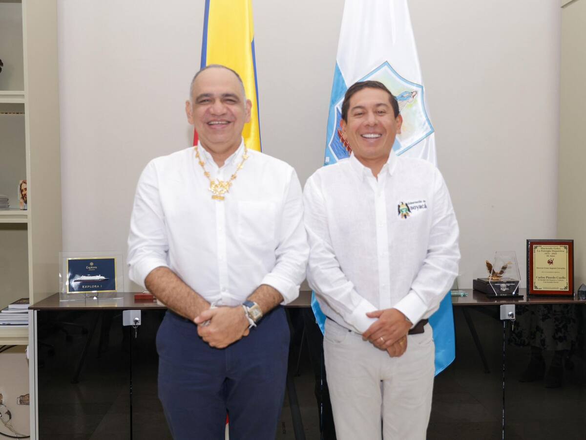 Santa Marta recibe la máxima distinción de Boyacá por su legado histórico y cultural en sus 500 años