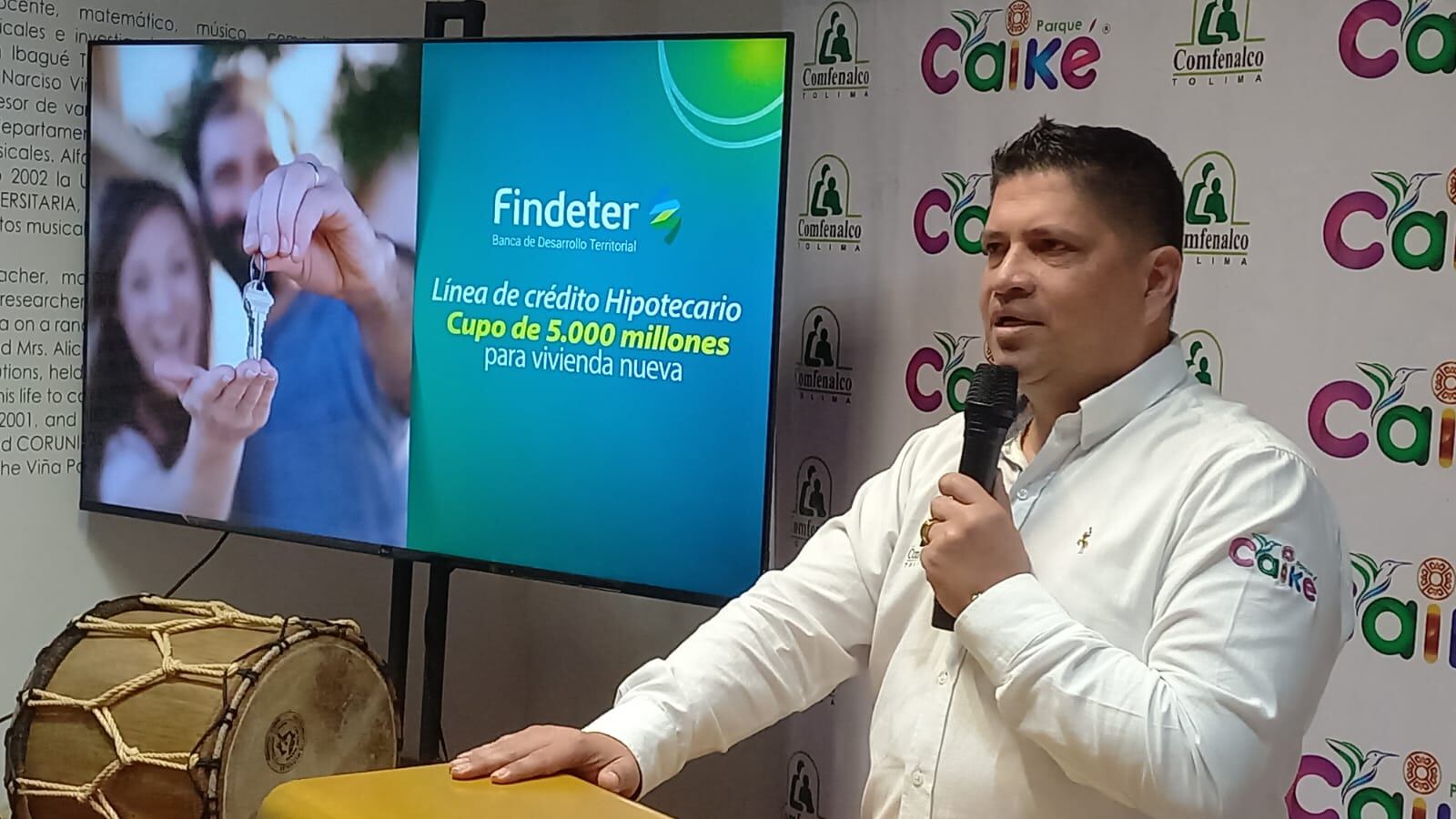 Alexander Barragán, director de Comfenalco Tolima
